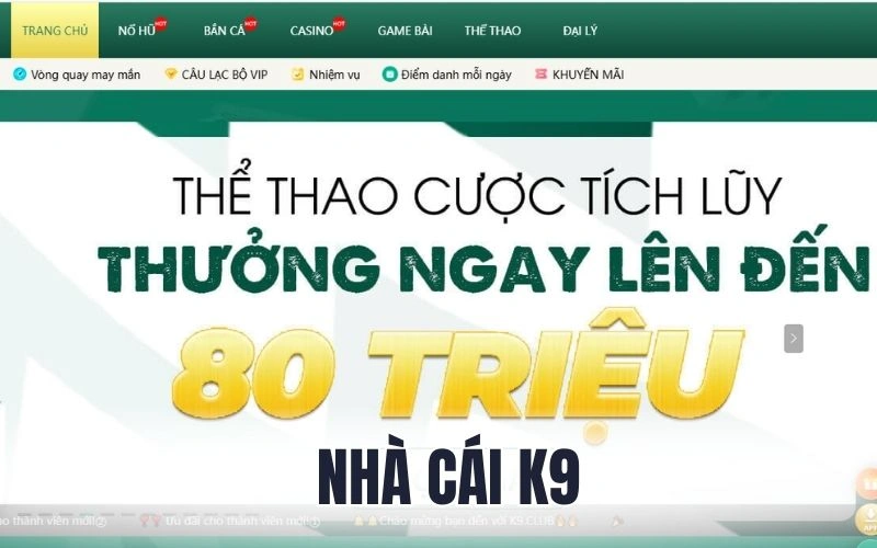 Nhà cái K9 với sân chơi uy tín và minh bạch